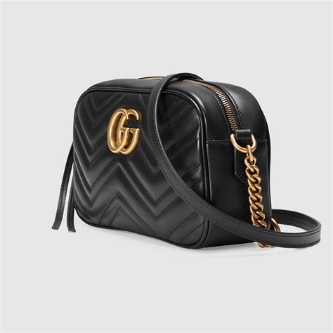 borsa gucci nera a spalla